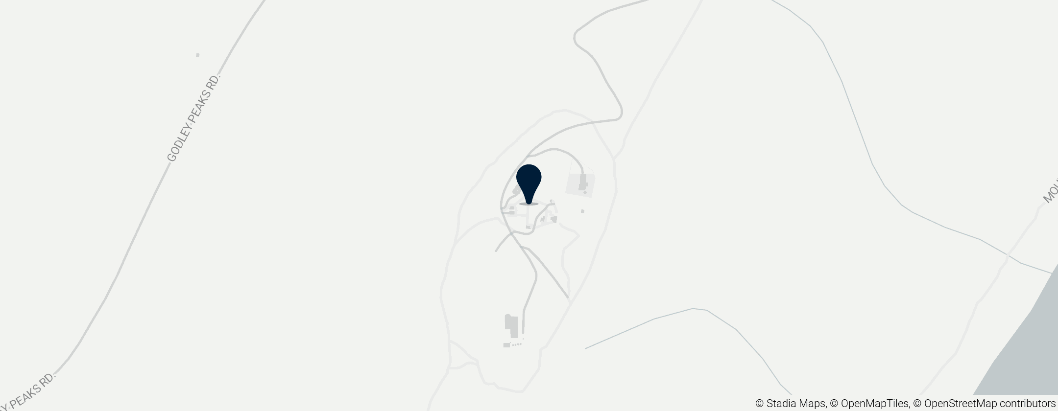 Map of Mount John Observatory