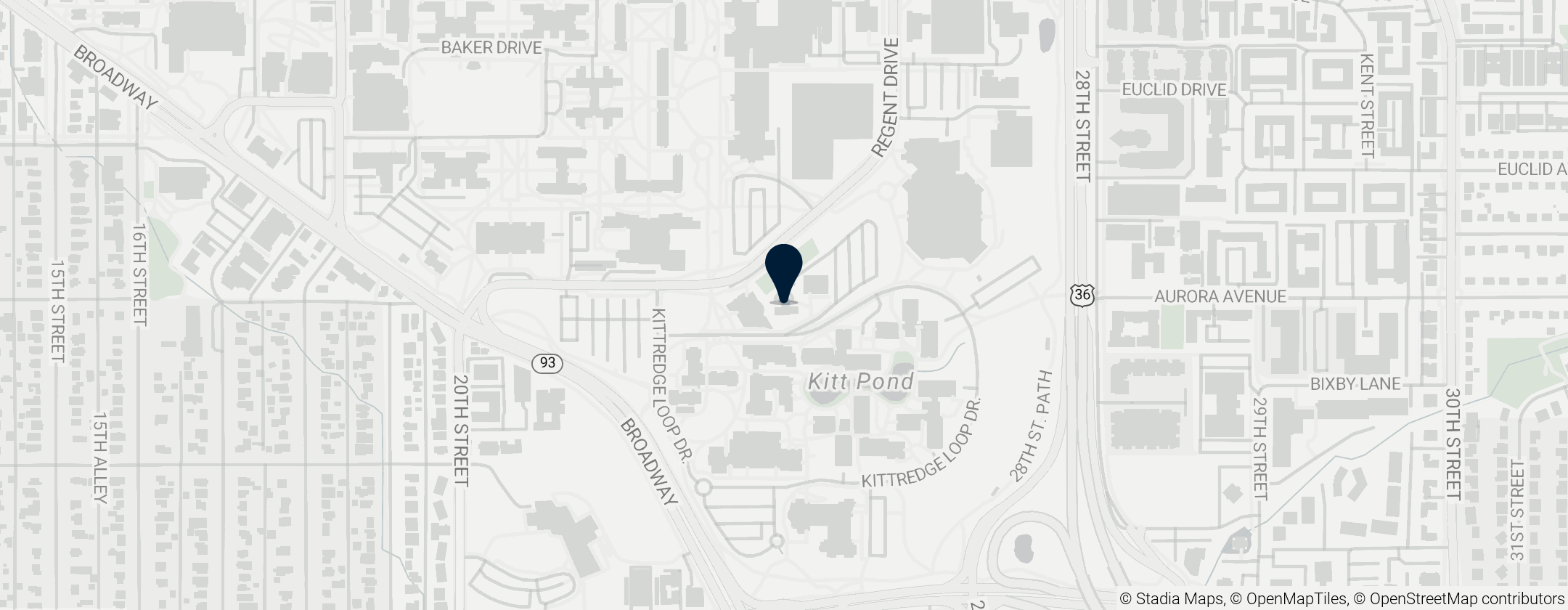 Map of Sommers-Bausch Observatory