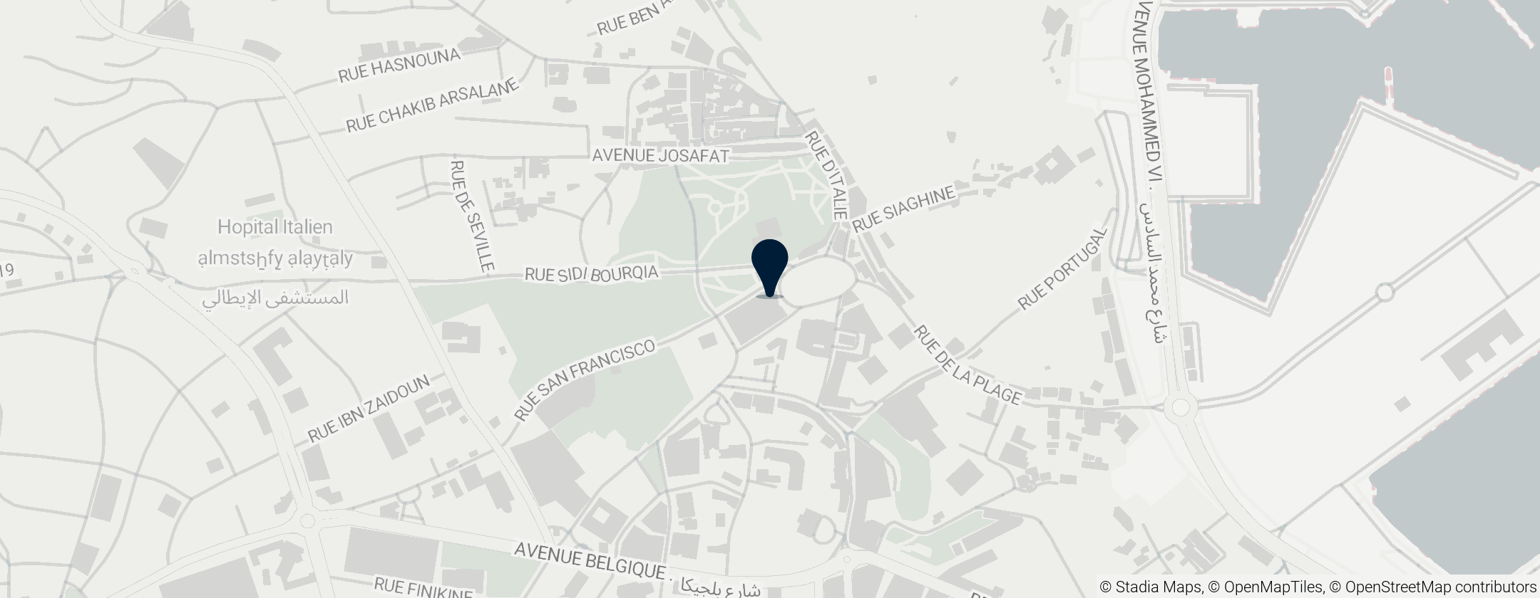 Map of Mosque Sidi Bou Abib