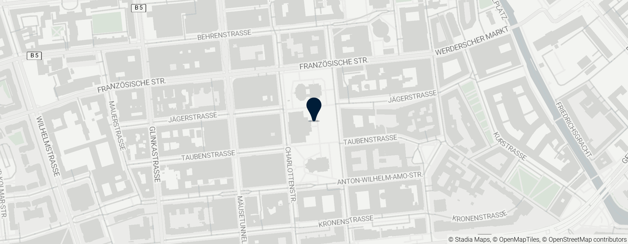 Map of Gendarmenmarkt