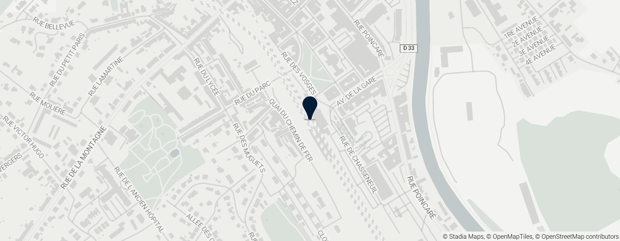 Map of Sarreguemines station