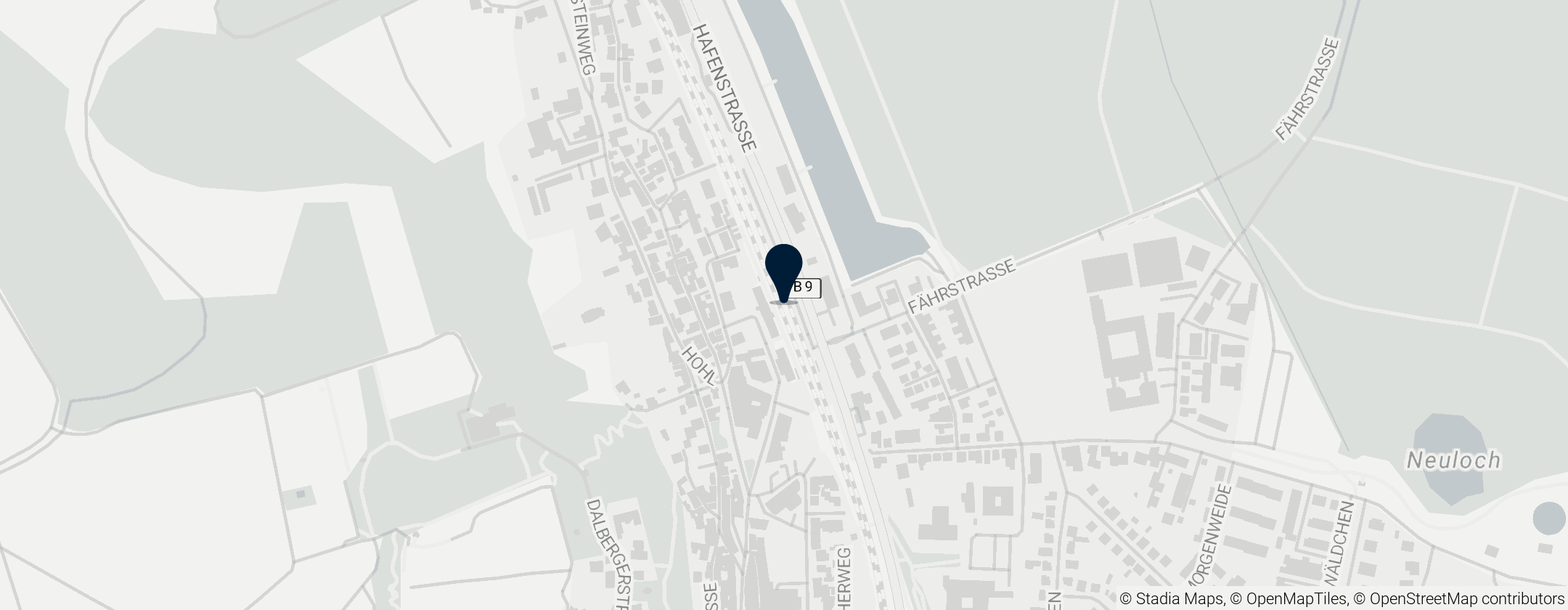 Map of Station Oppenheim