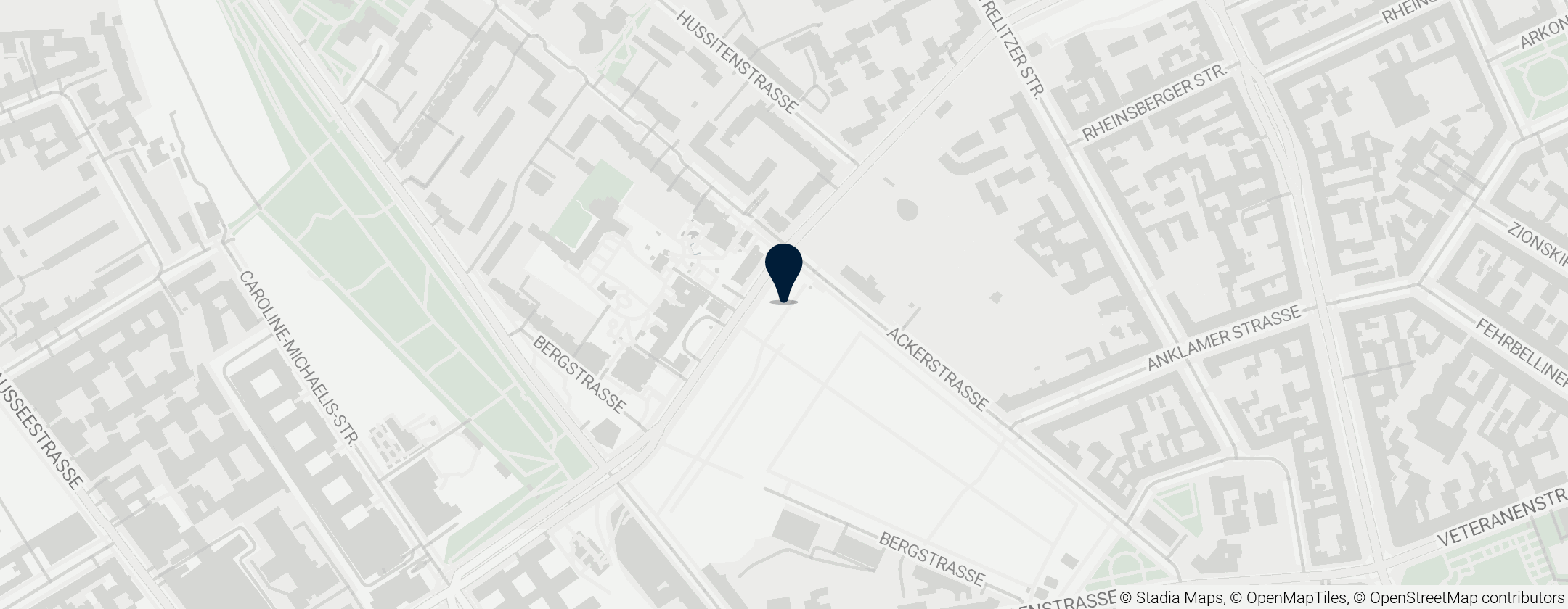 Map of Berlin Wall Memorial