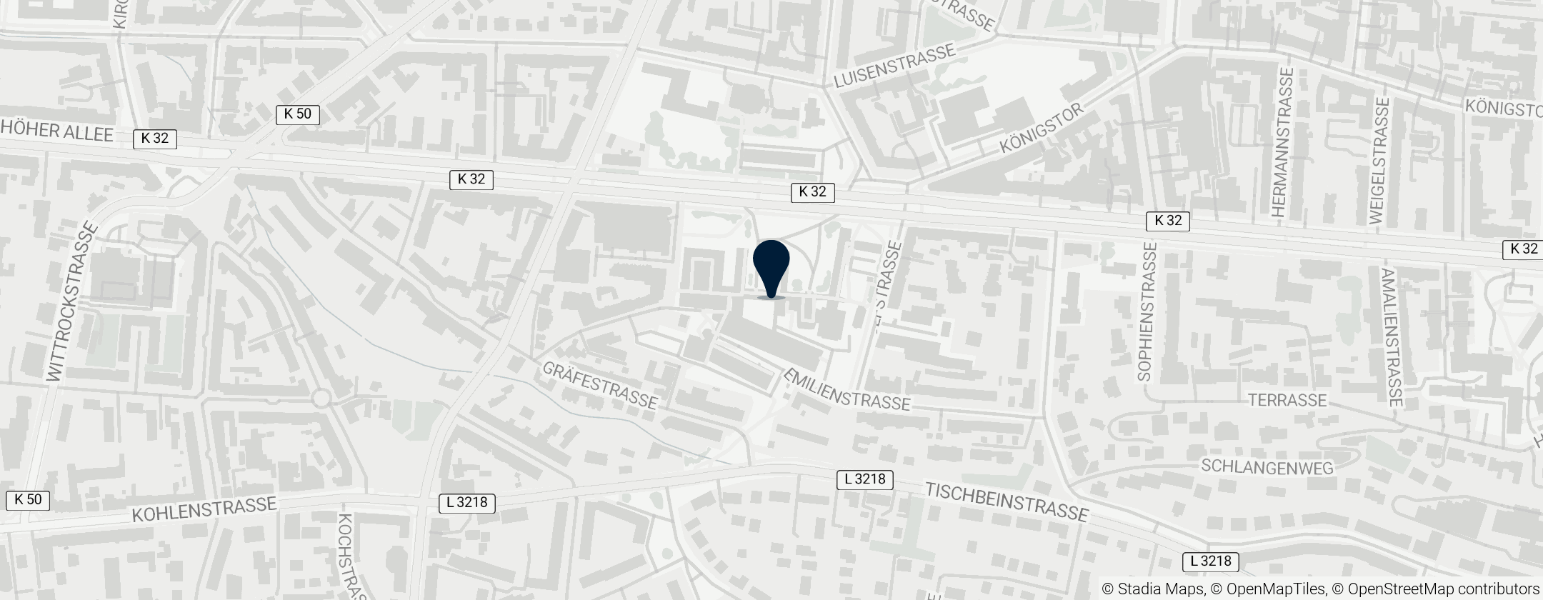 Map of University of Kassel