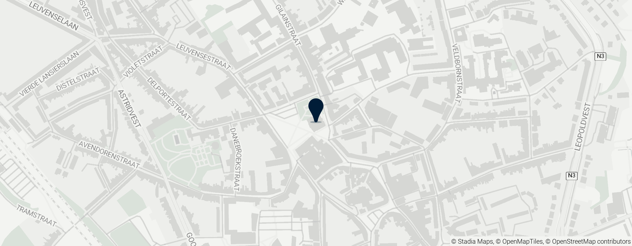 Map of Onze-Lieve-Vrouw-ten-Poelkerk