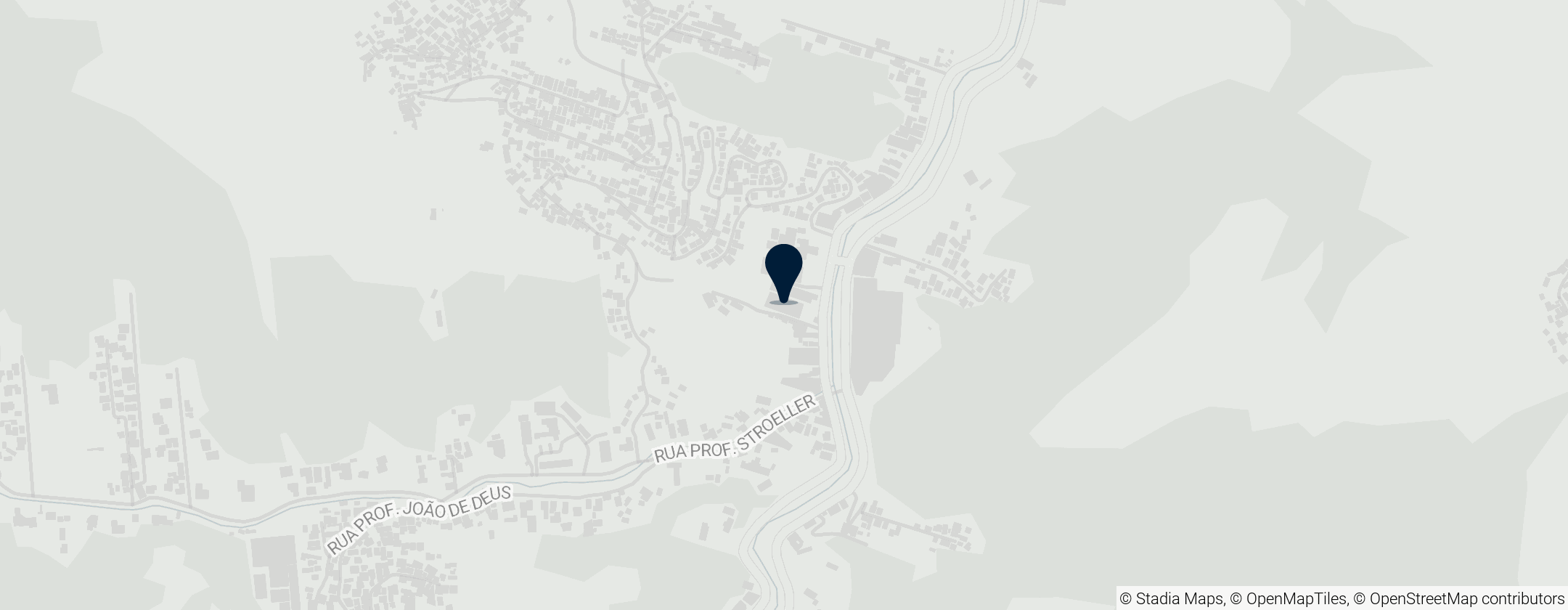 Map of Military Firefighters Corps of the State of Rio de Janeiro