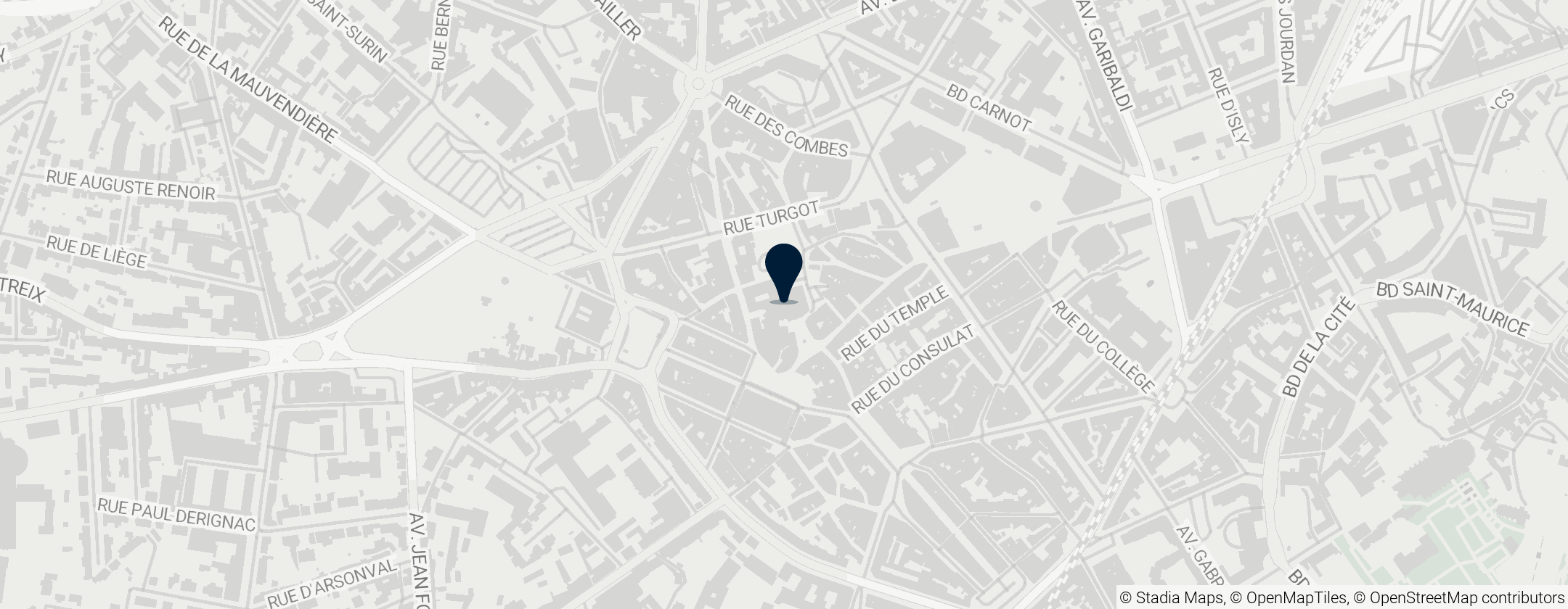 Map of Église Saint-Michel-des-Lions