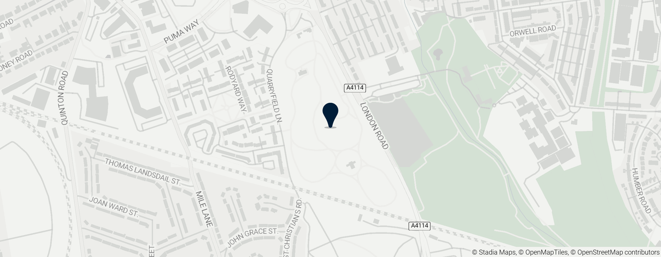 Map of London Road Cemetery