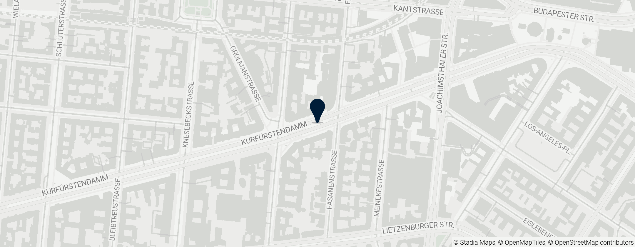 Map of Uhlandstraße