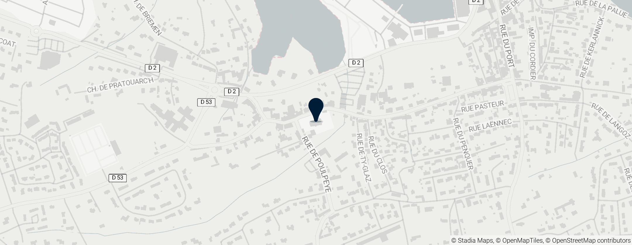 Map of Église Saint-Tudy de Loctudy