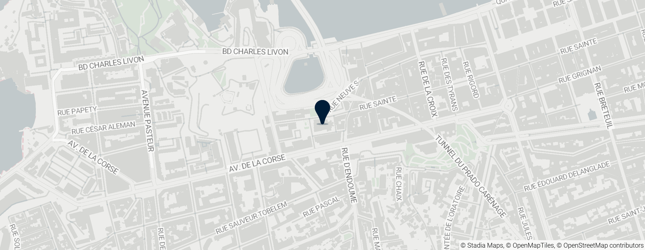 Map of Abbey of St. Victor