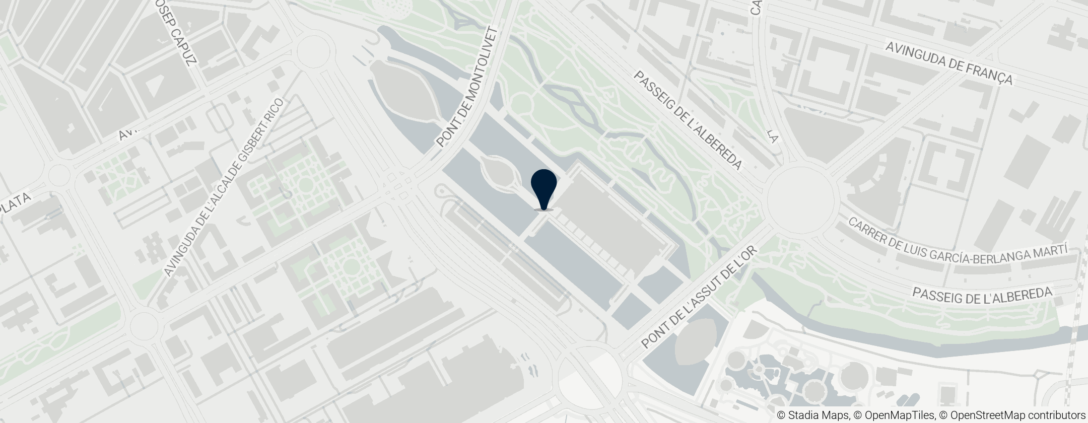 Map of City of Arts and Sciences