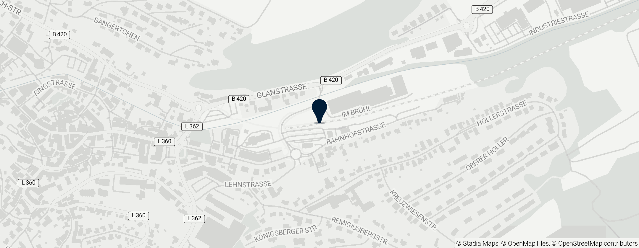 Map of Kusel station