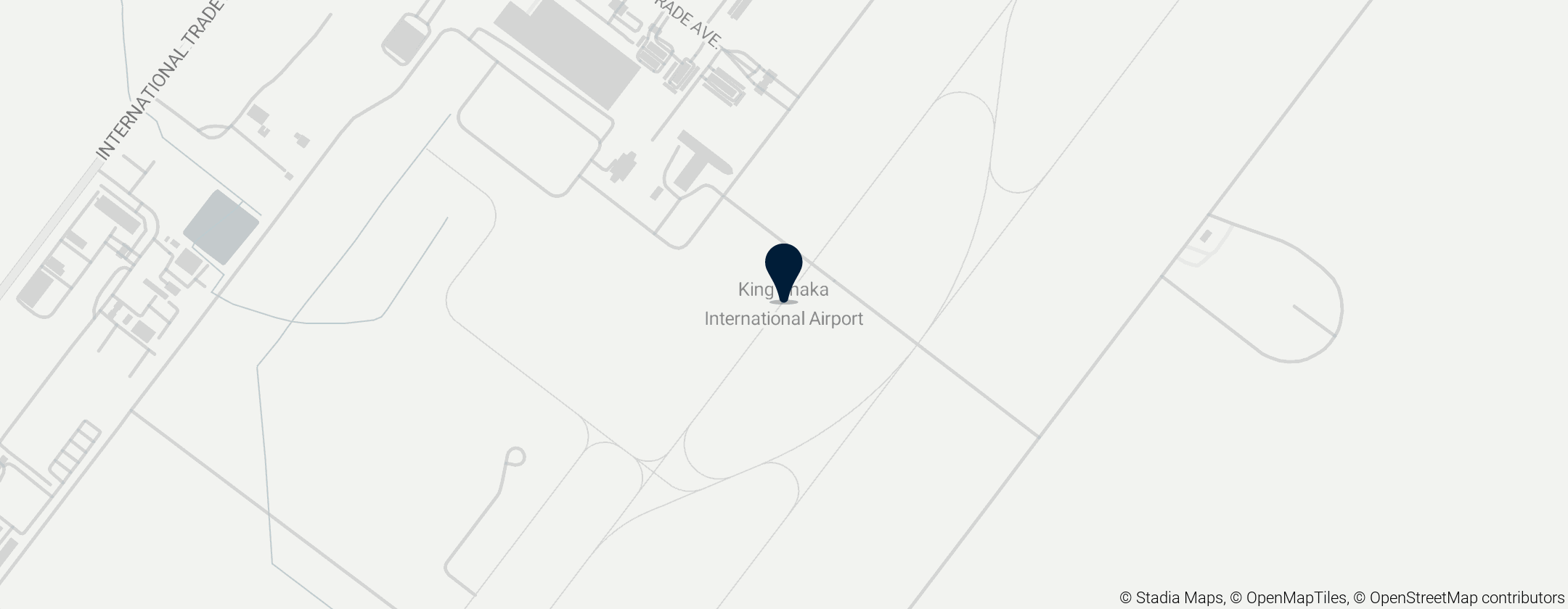Map of King Shaka International Airport