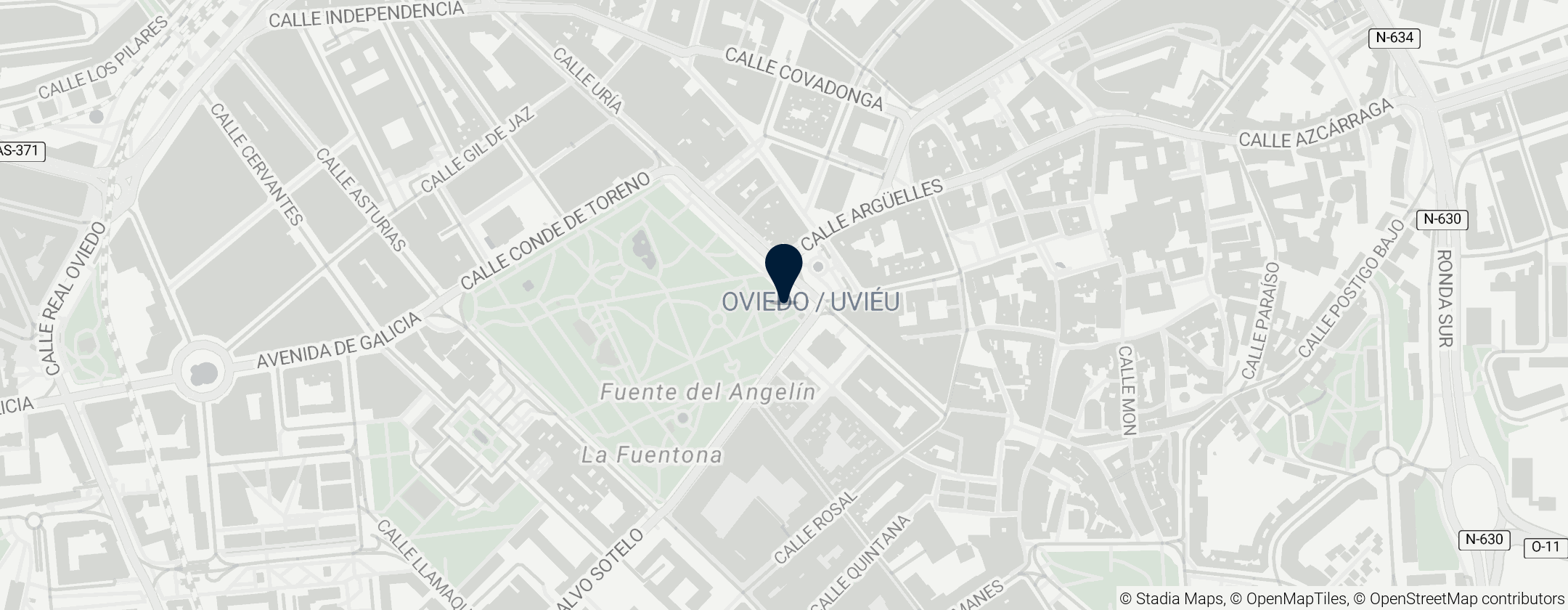 Map of Juan Rodríguez Muñiz