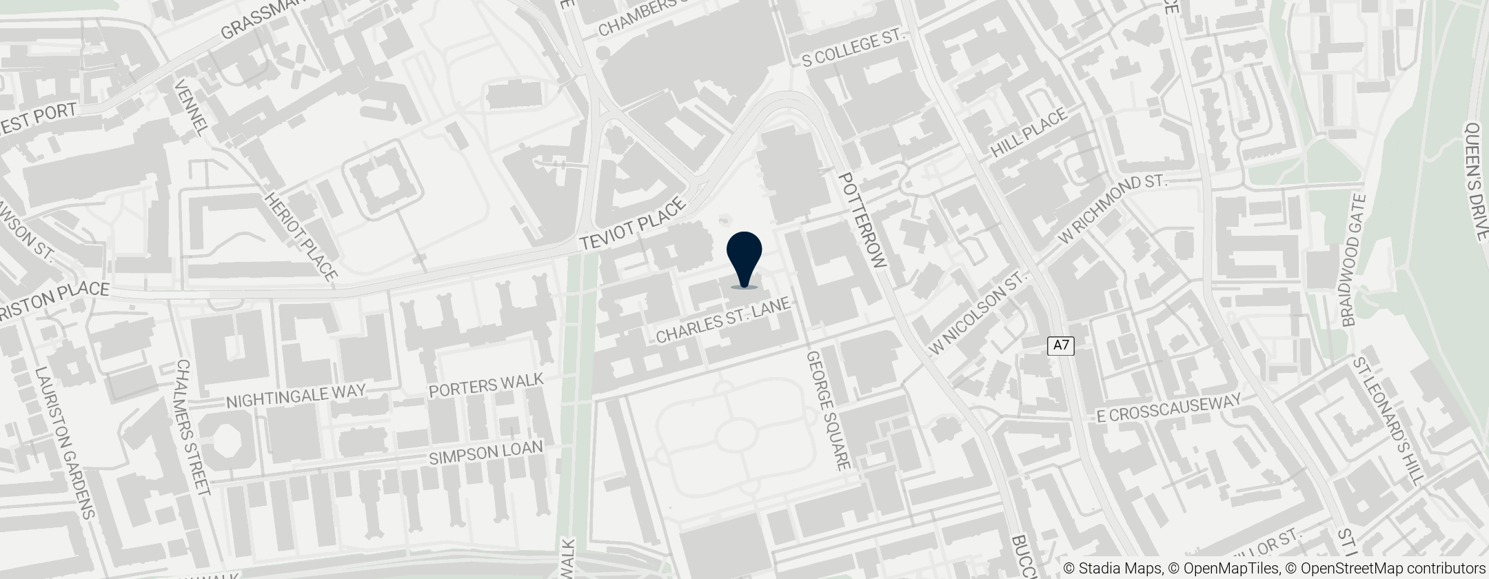 Map of Teviot Row House