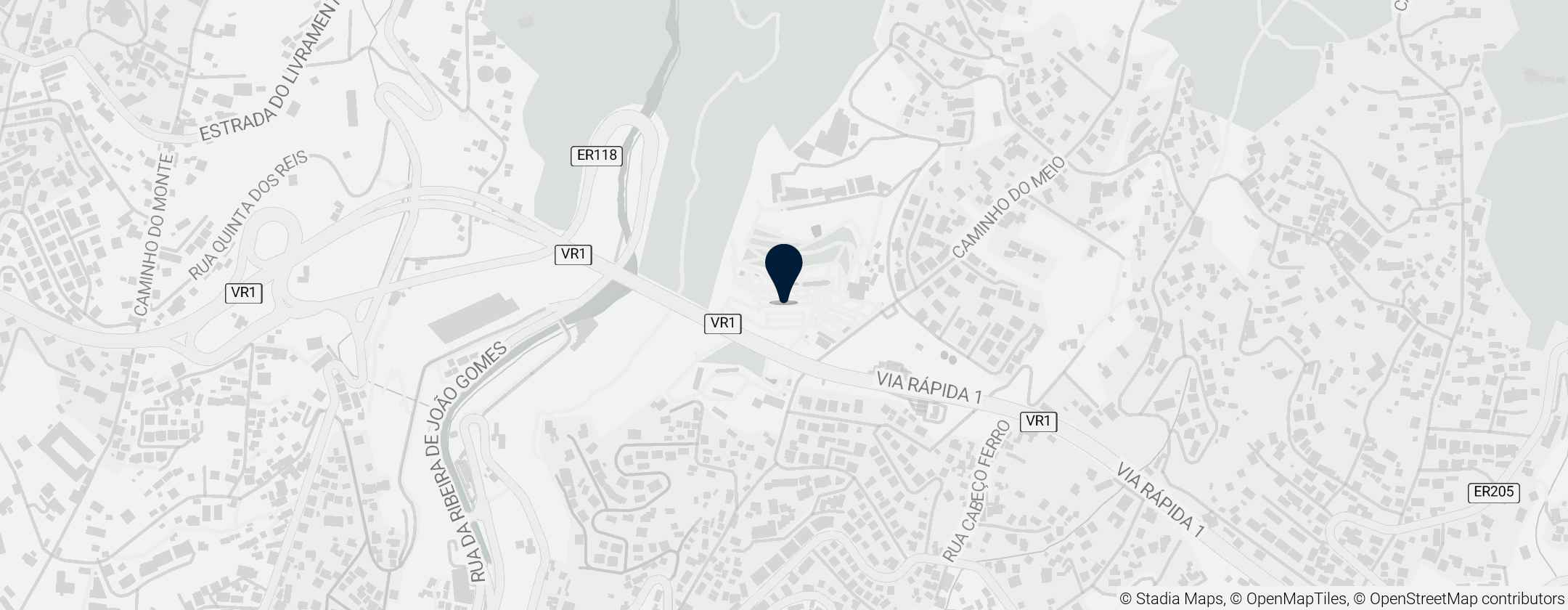 Map of Botanical Gardens Madeira