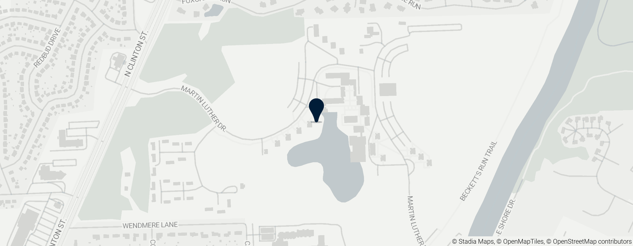 Map of Concordia Theological Seminary