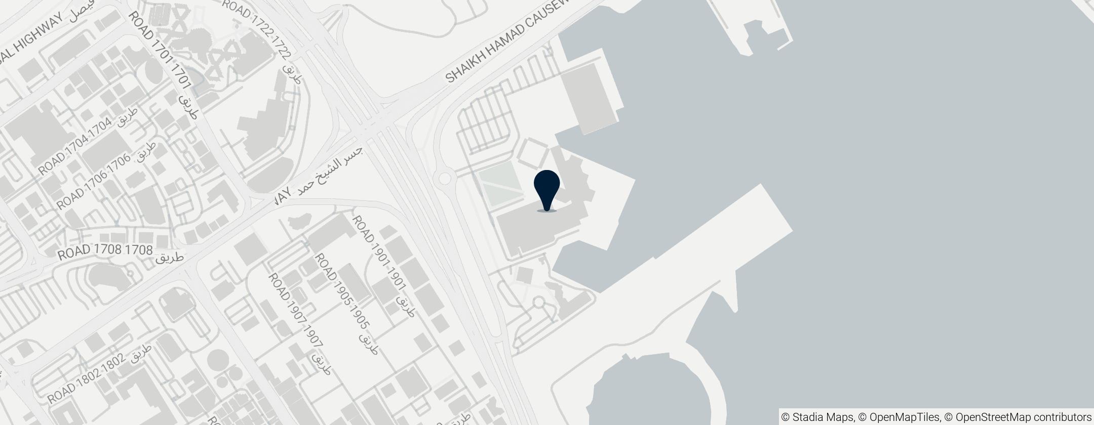 Map of Bahrain National Museum