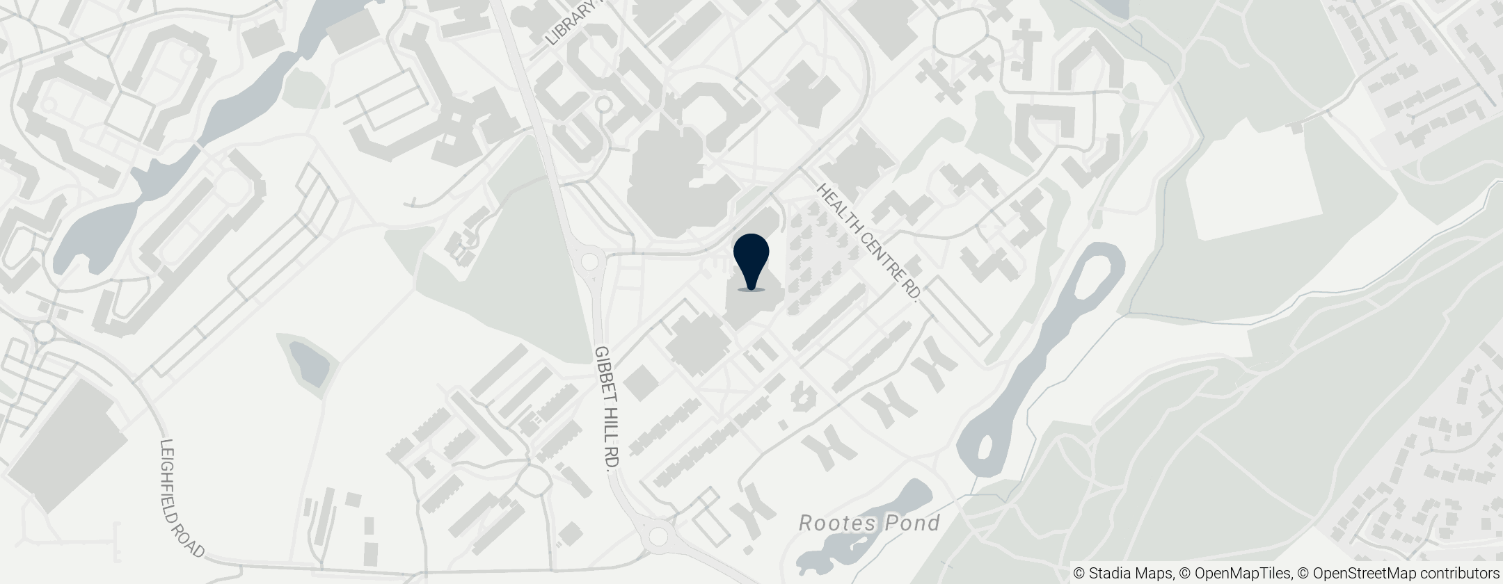 Map of Warwick Students Union