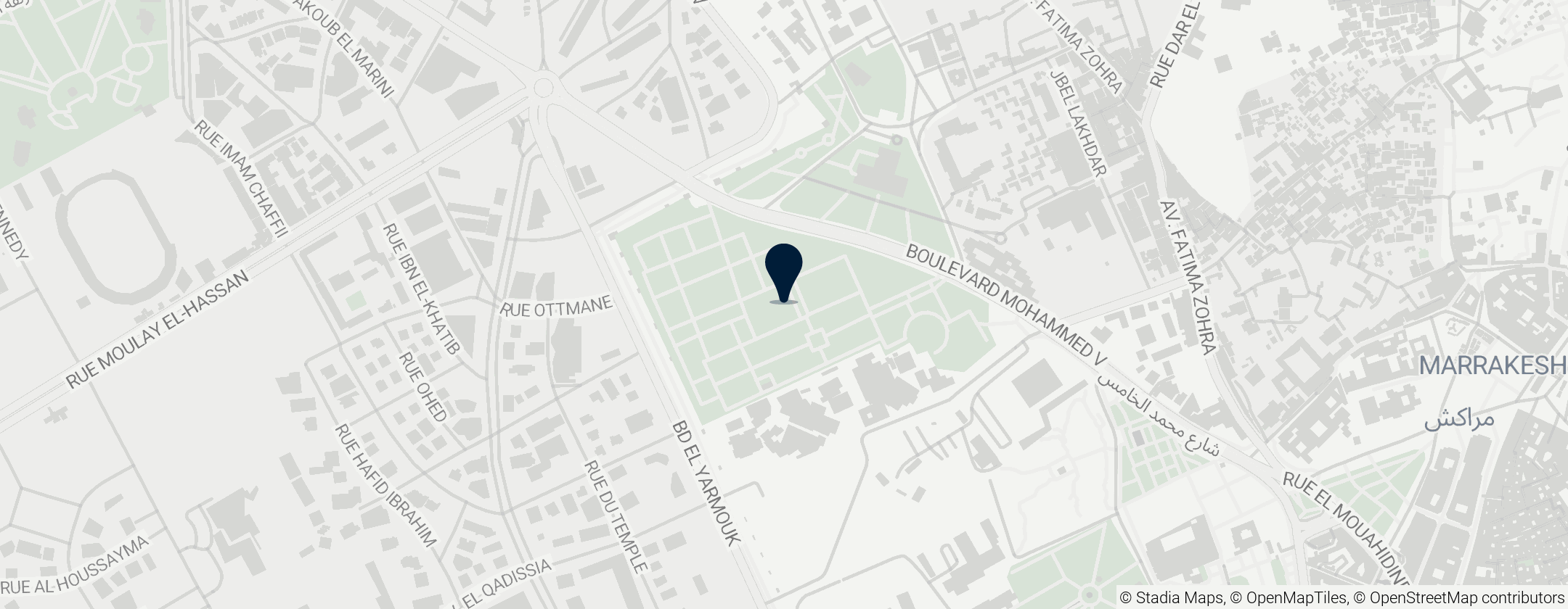 Map of 사이버 파크 아삿 물레이 압데슬람