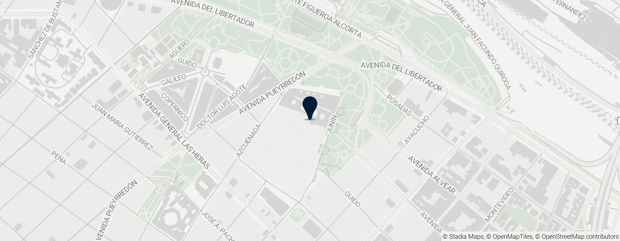 Map of Alejandro Christophersen