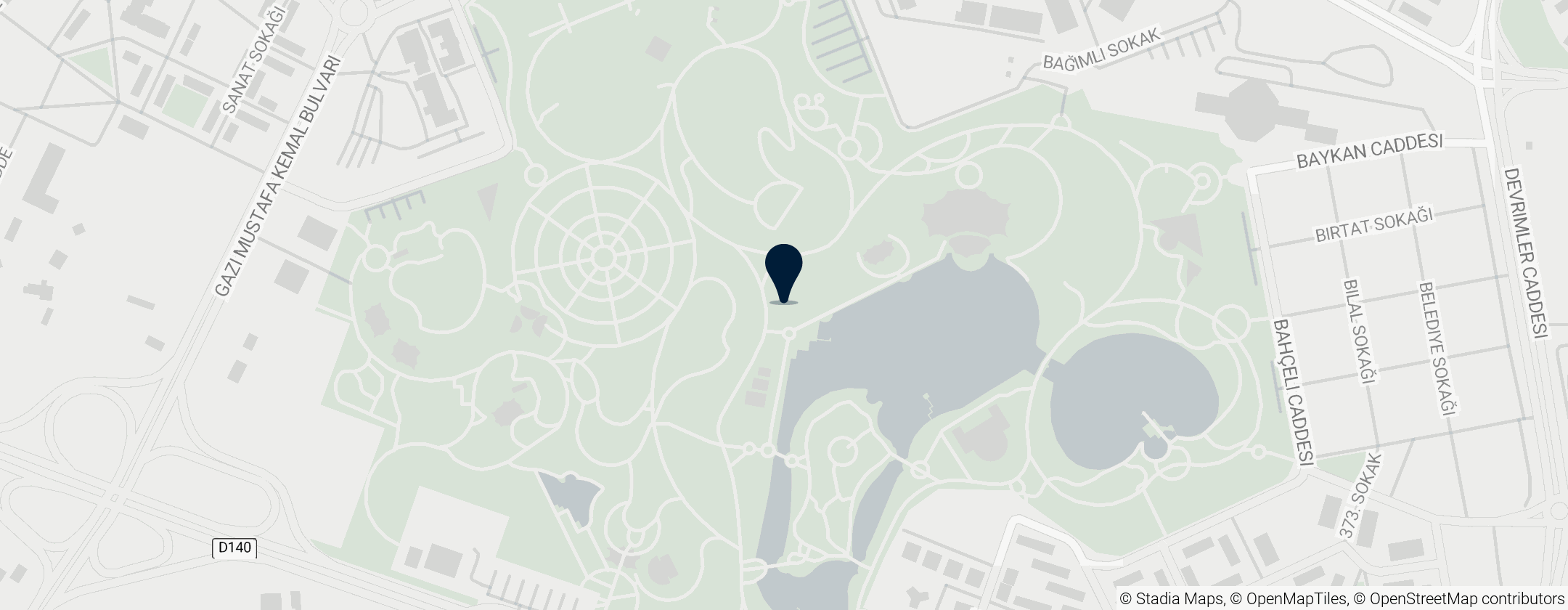 Map of Harikalar Diyarı