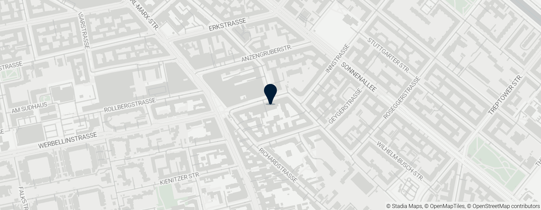 Map of Neukölln Swimming Pool