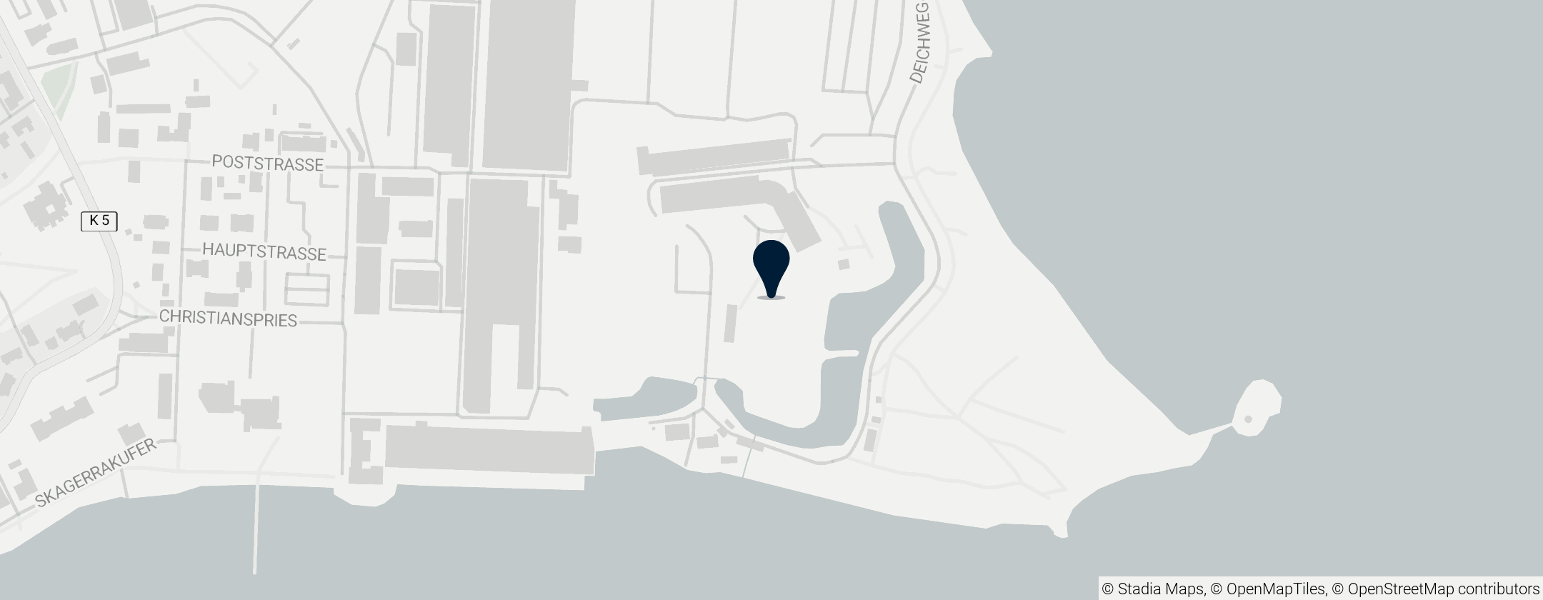 Map of Christianspris