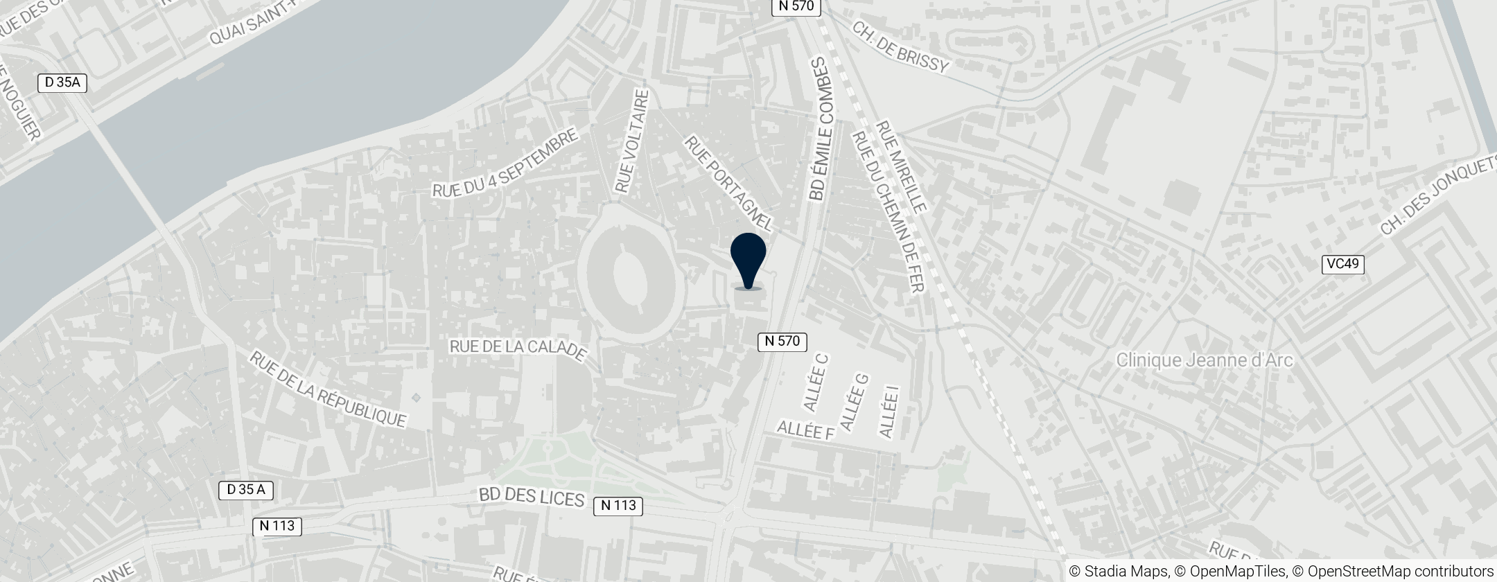 Map of Church of our Lady of the Major