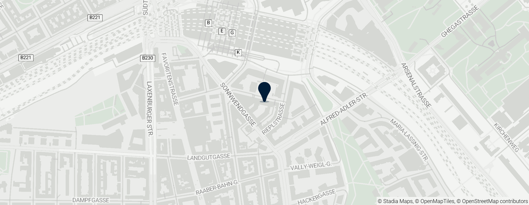 Map of A&O Hotels and Hostels