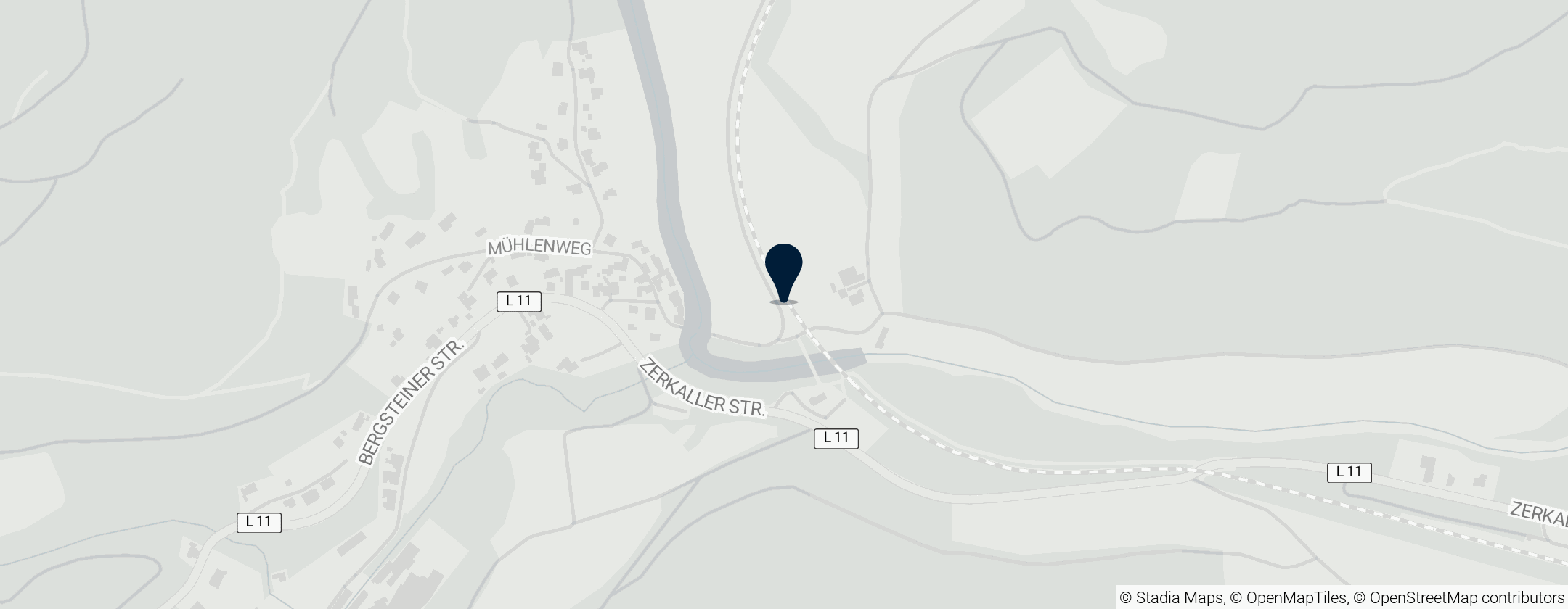 Map of Station Zerkall