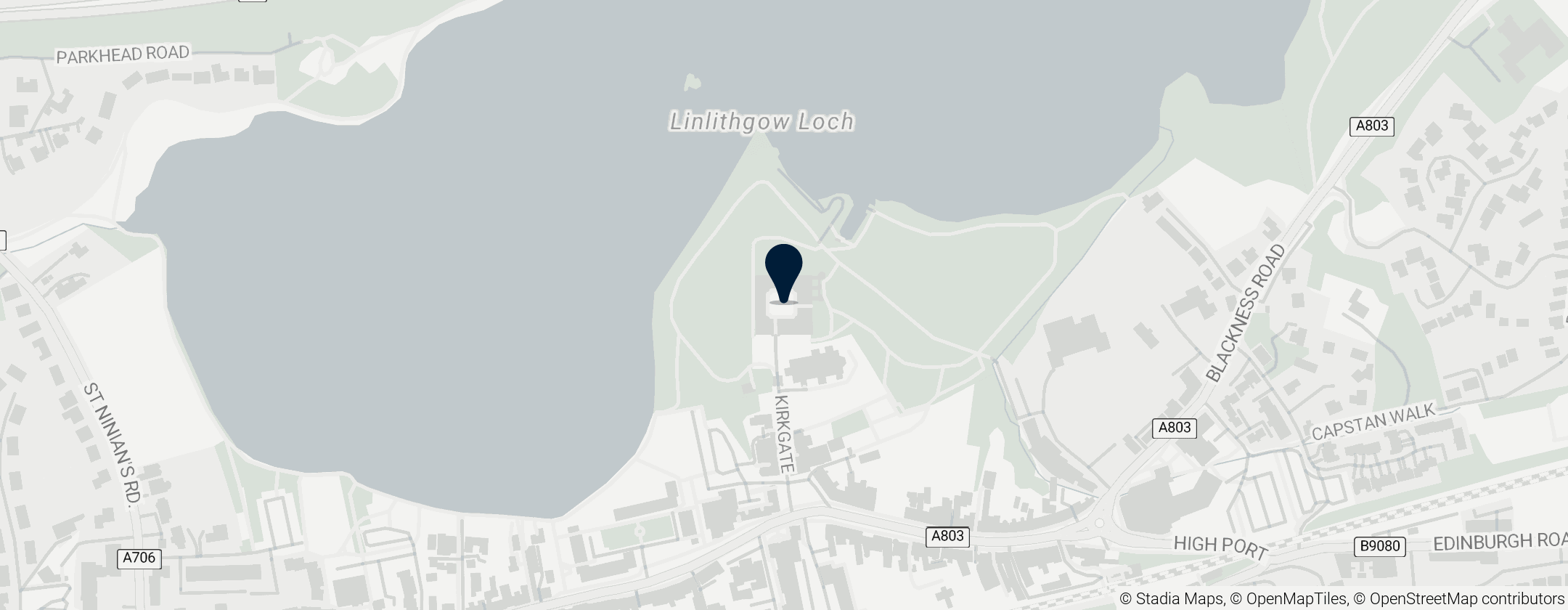 Map of Linlithgow Palace