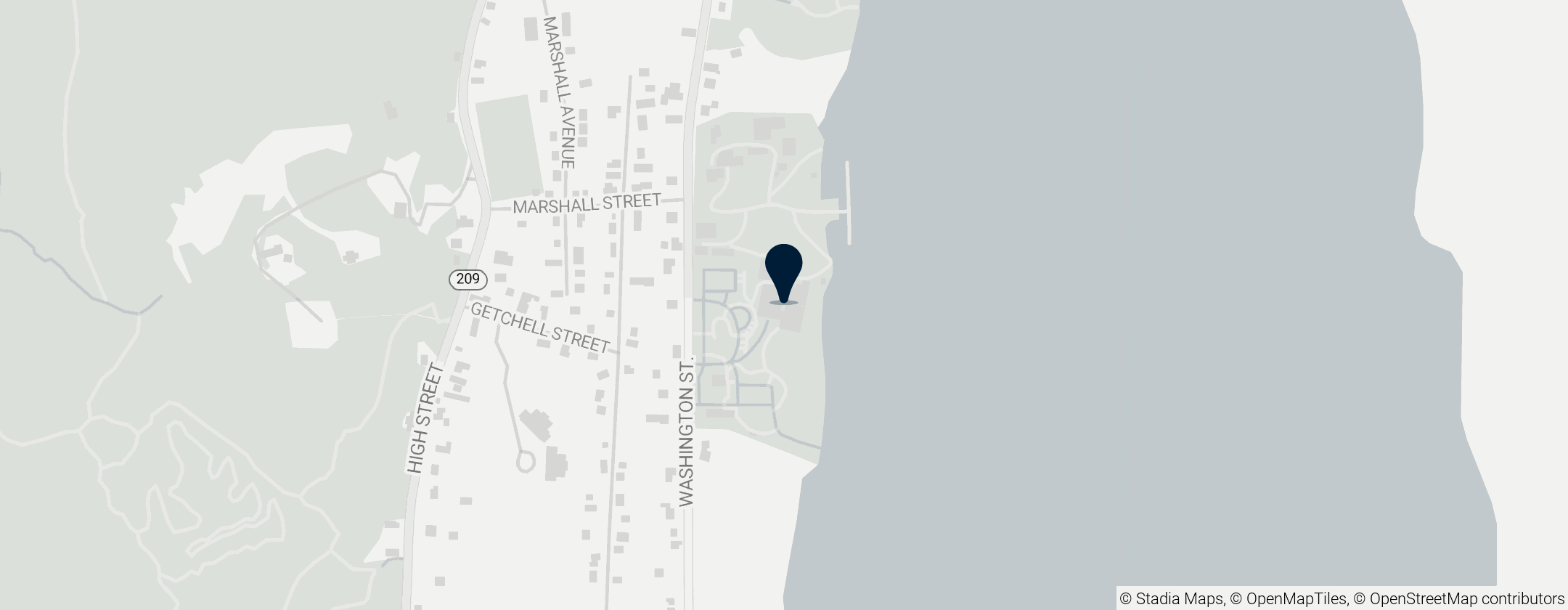 Map of Maine Maritime Museum