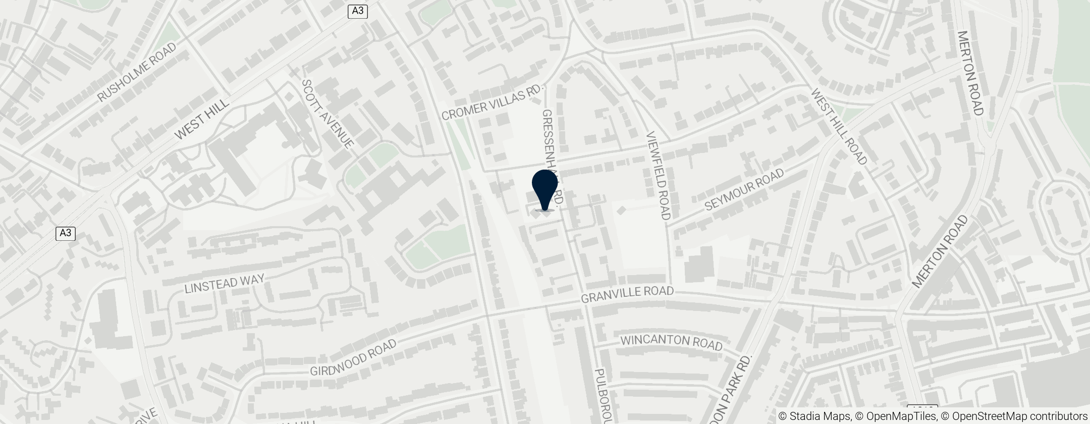 Map of The London Mosque