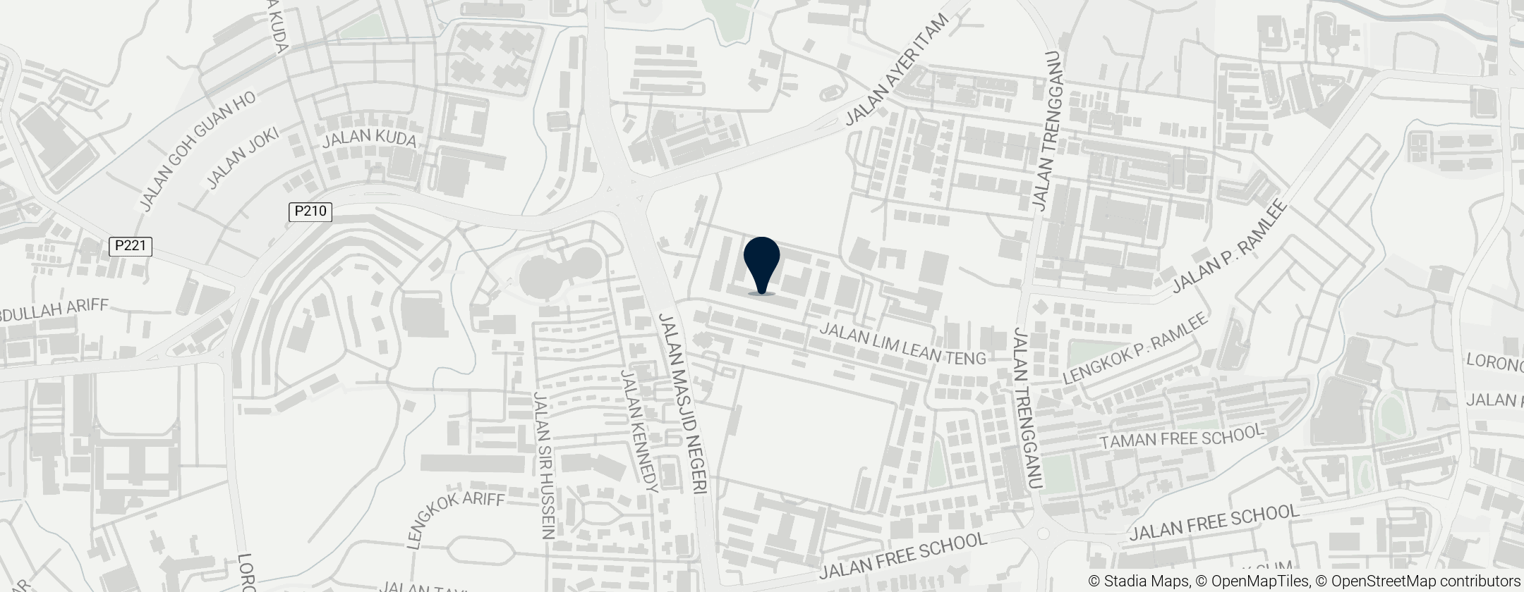 Map of Han Chiang University College