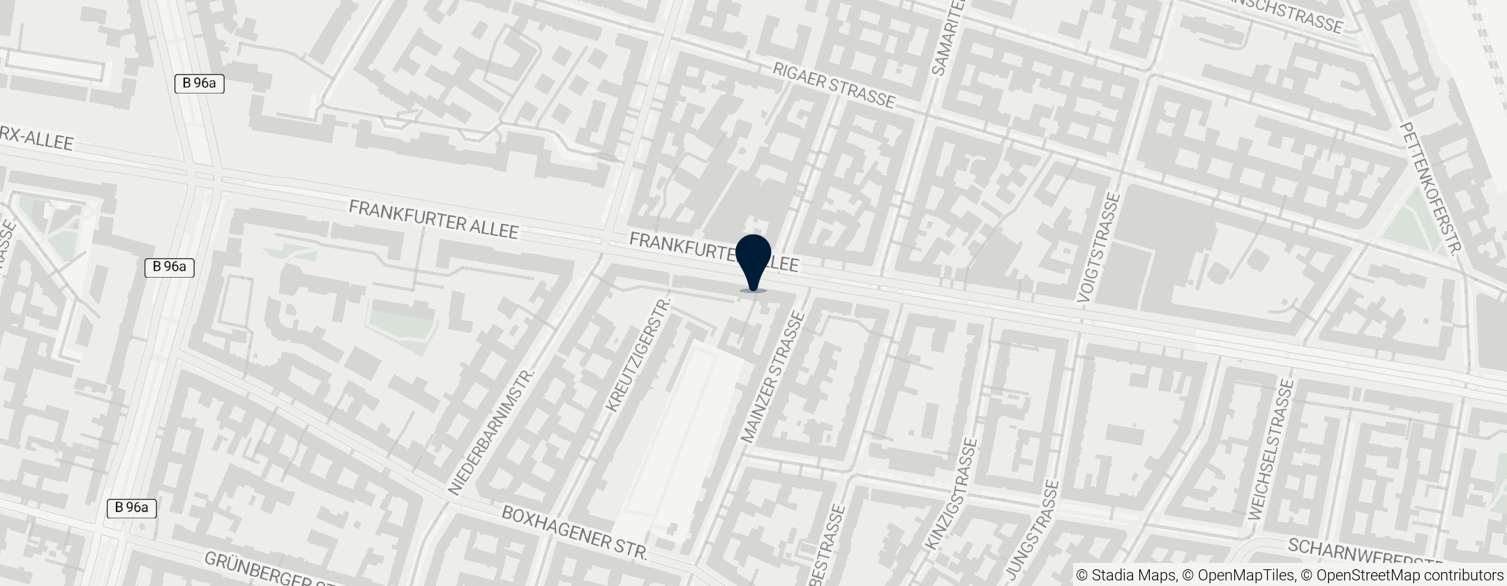 Map of Sprachenatelier Berlin