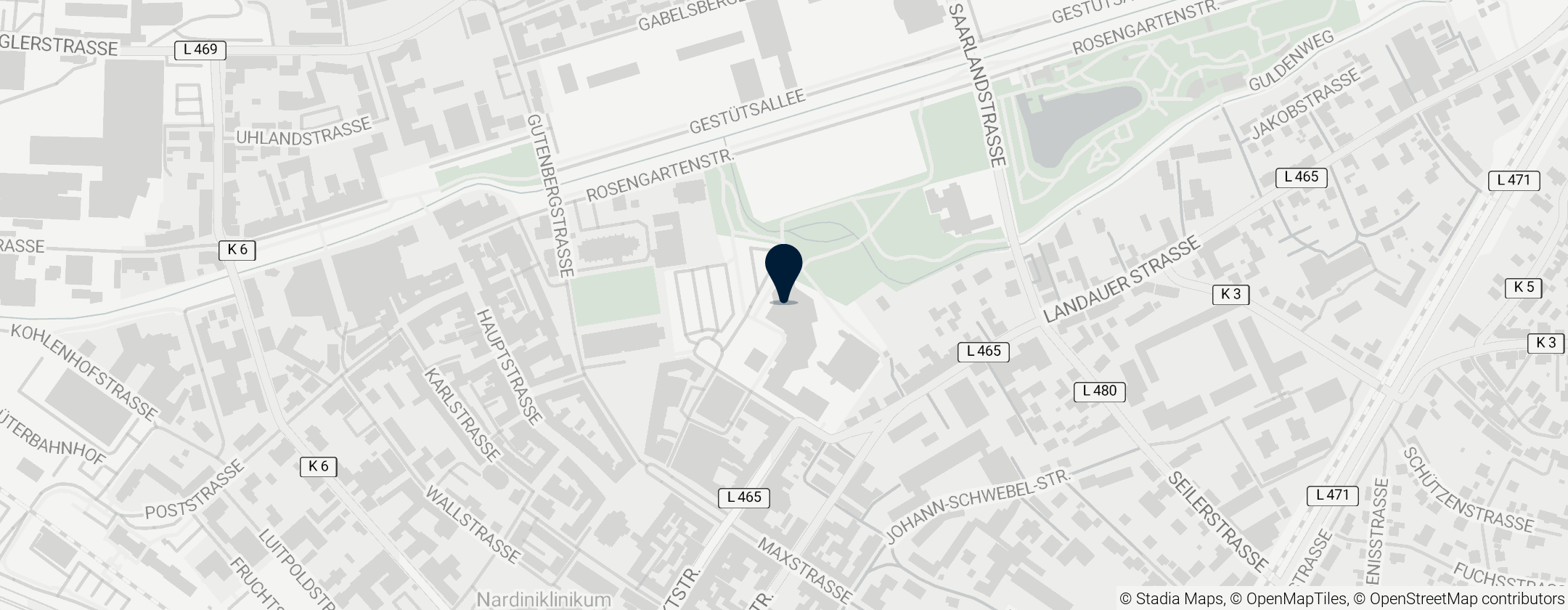 Map of Bibliotheca Bipontina