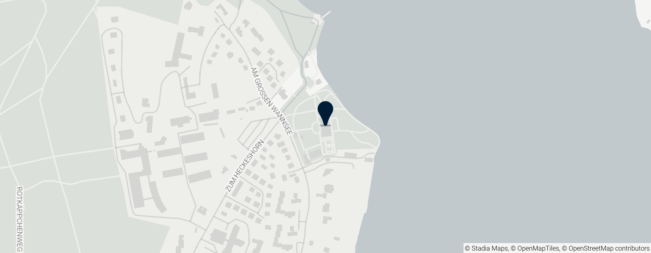 Map of House of the Wannsee Conference