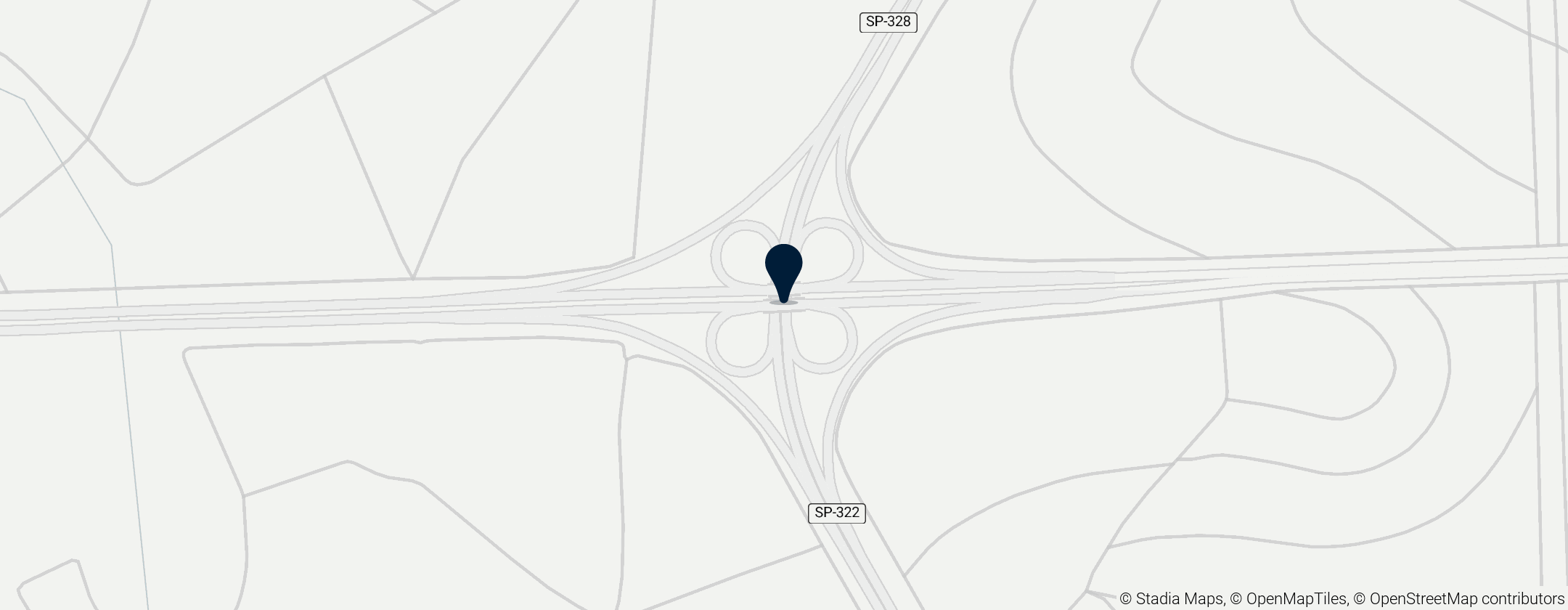 Map of List of state highways in São Paulo