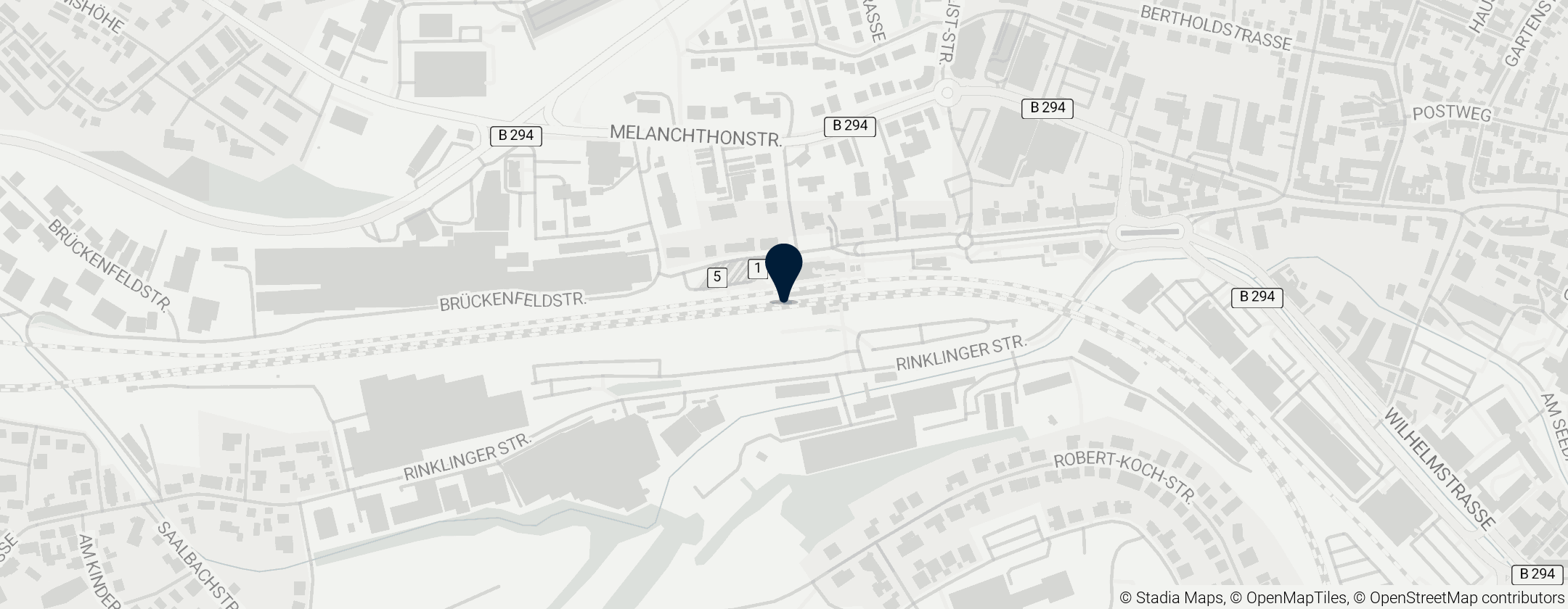 Map of Bretten station