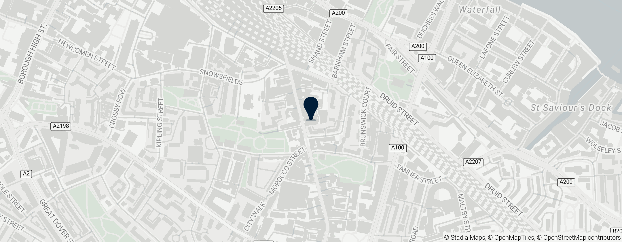 Map of Fashion and Textile Museum