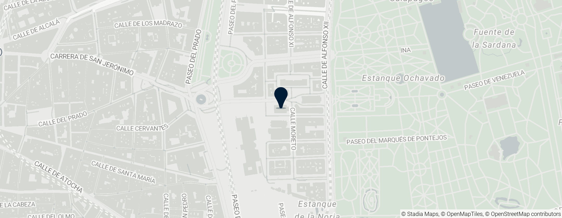 Map of Real Academia Española