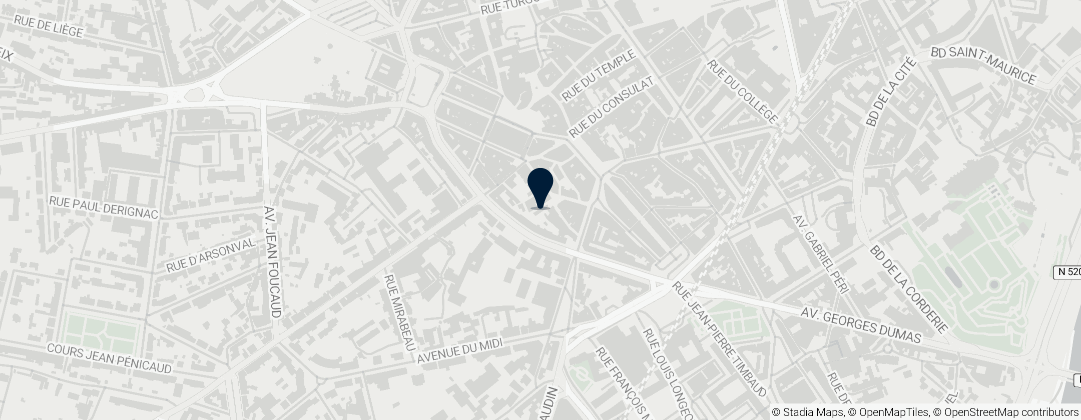 Map of Chapelle Saint-Aurélien