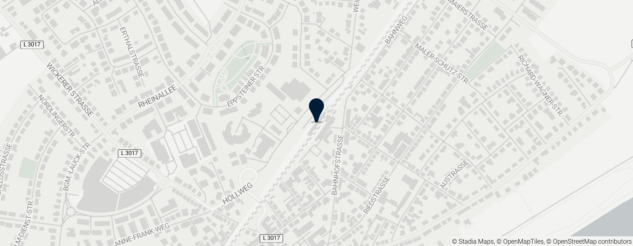 Map of Flörsheim station