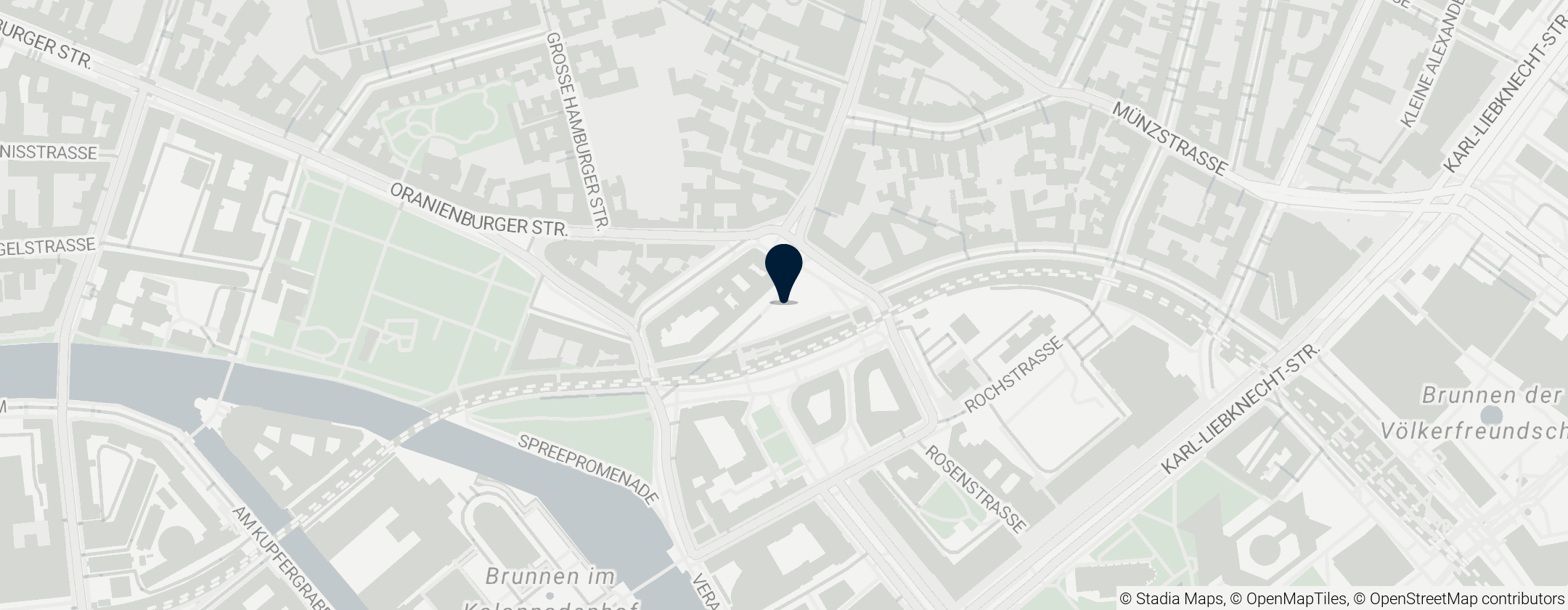 Map of Hackescher Markt