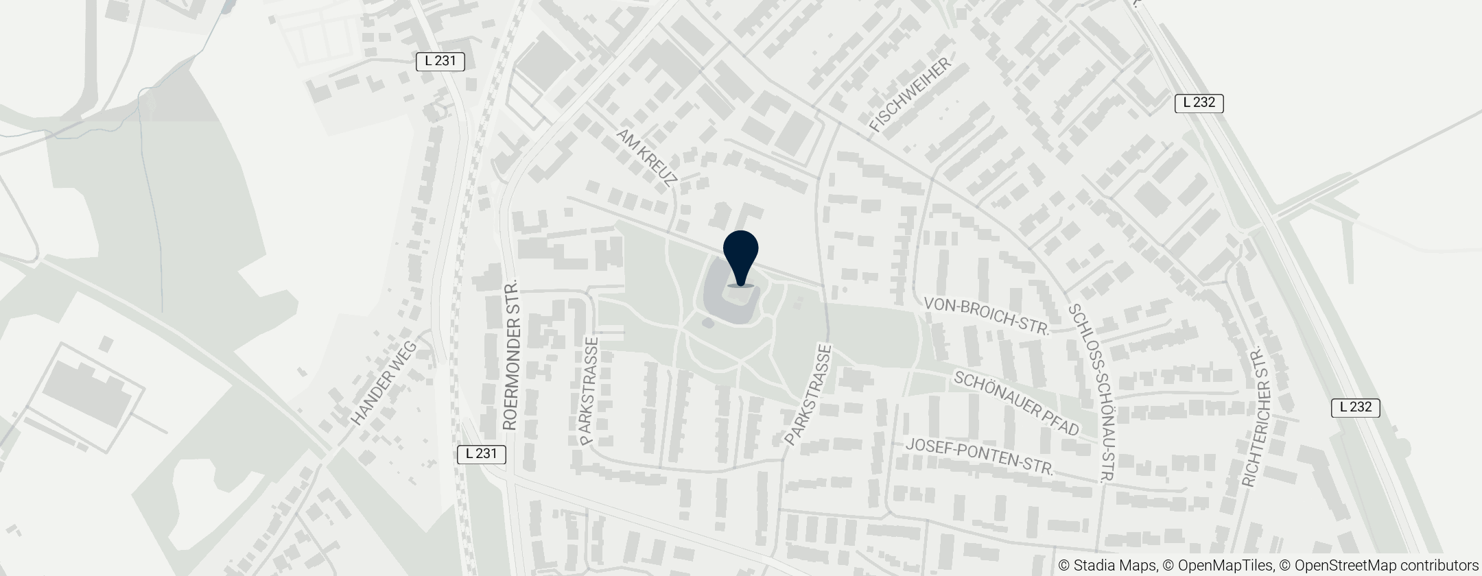 Map of Château Schönau