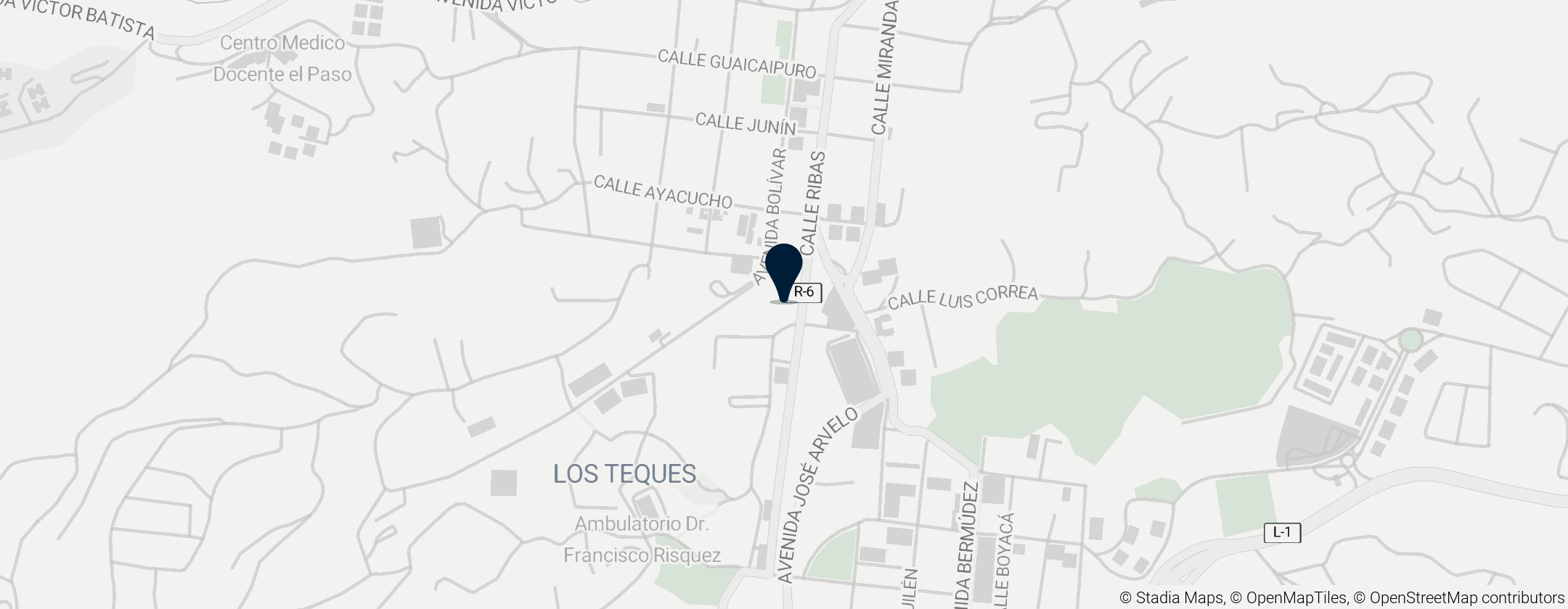 Map of Metrô de Los Teques