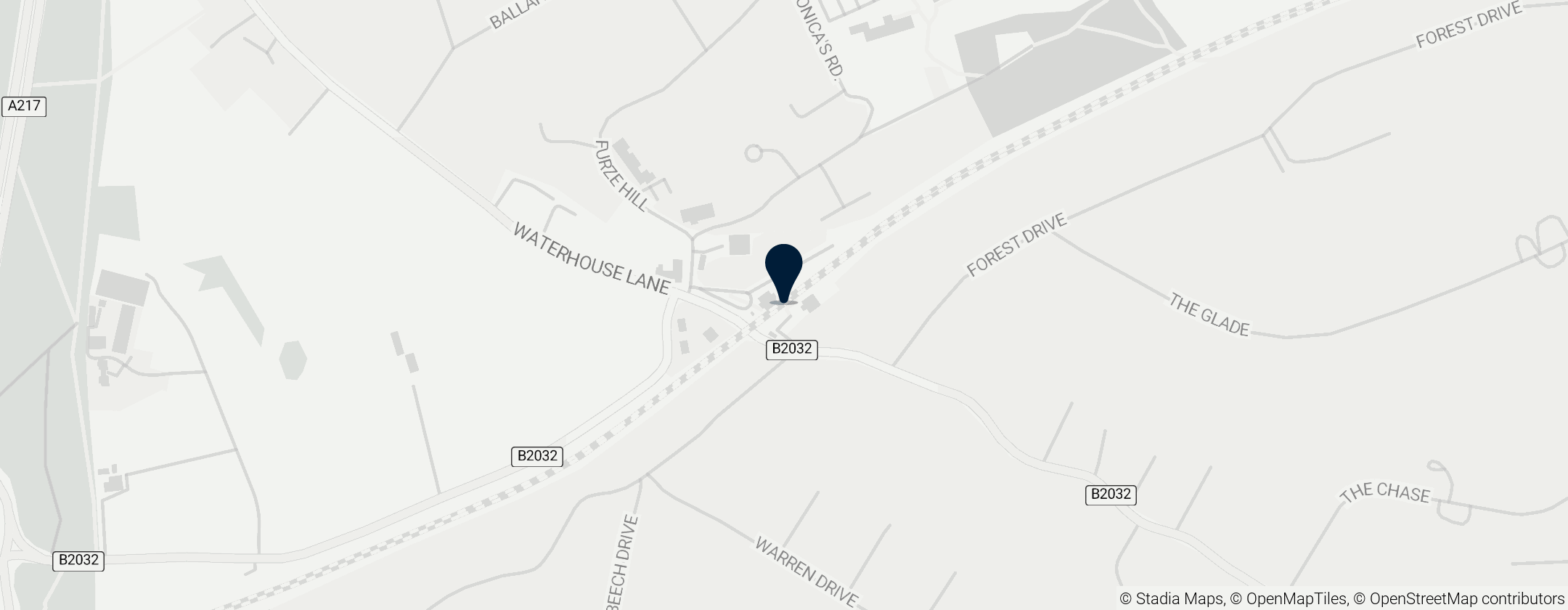 Map of Station Kingswood