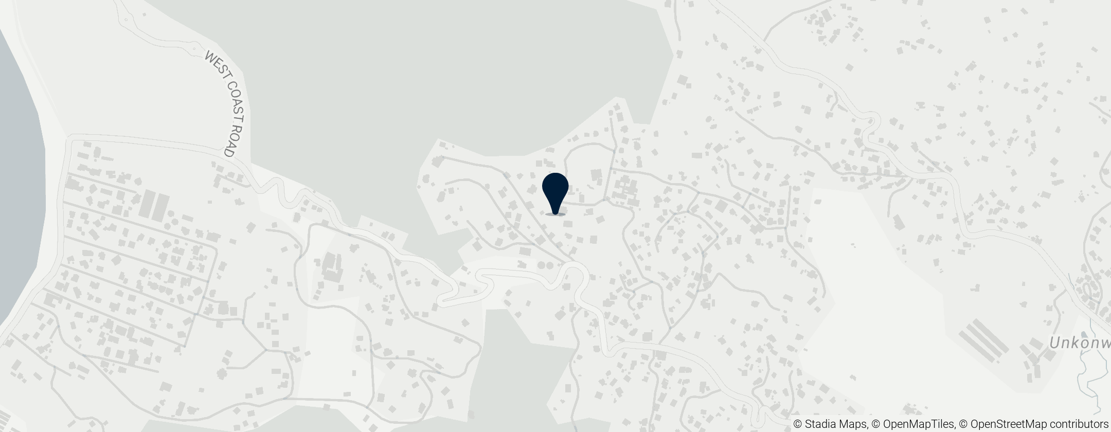 Map of Tom Bower's Sculptures Studio